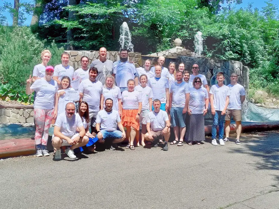 Introductory picture of the coach camp